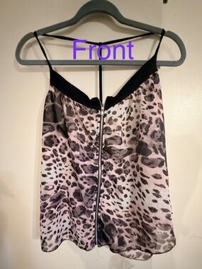 Julie’s Closet Leopard Racerback Tank Top